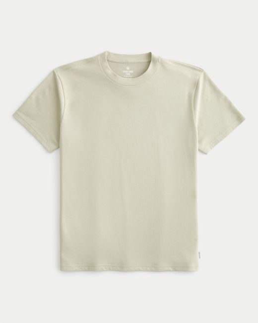 Hollister Natural Relaxed Cooling Tee for men