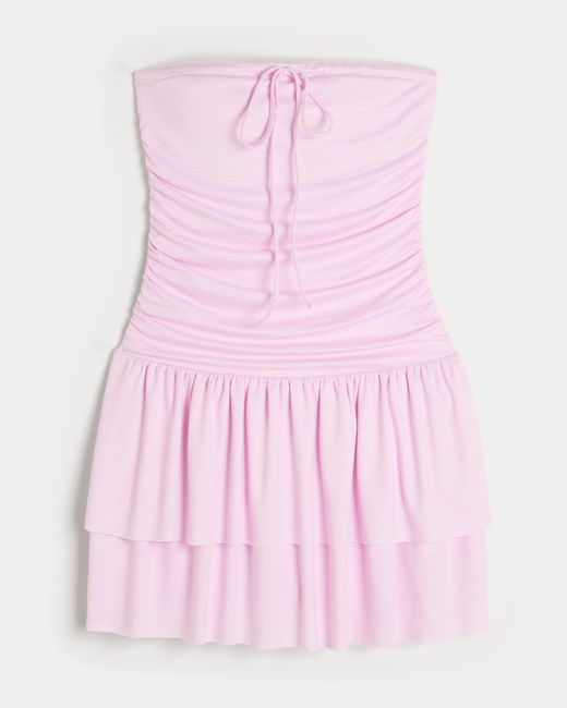 darcey sash knit mini dress Odessa Cotton Knit Combo Midi Dress - BAZAAR BLUE main image 0
