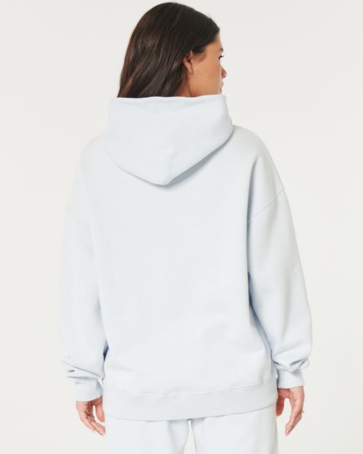 Hollister Feel Good Oversized Cozy Hoodie in Blue Lyst UK