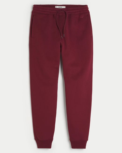 Hollister Hollister Wohlfühl-Jogger aus Fleece in Red für Herren