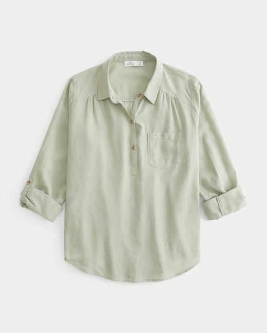 Hollister Multicolor Easy Popover Shirt