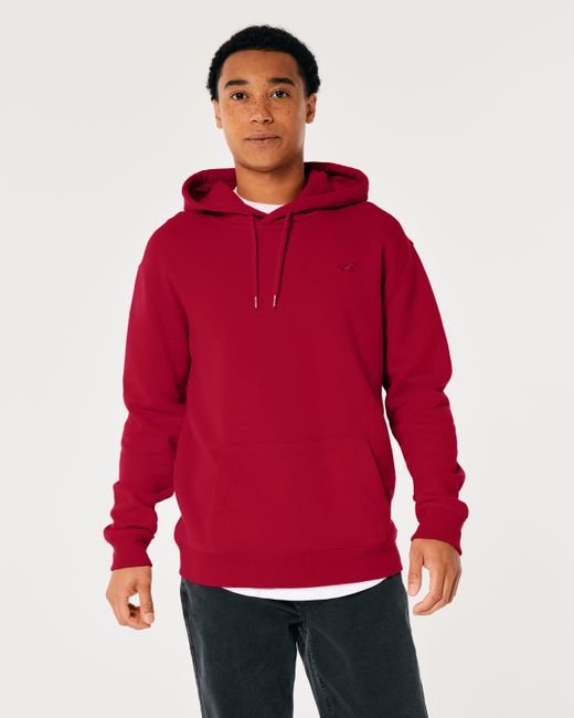Hollister Red Icon Hoodie for men