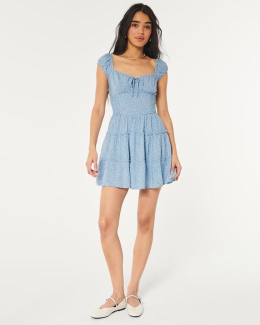 Hollister Hollister Sofia Skort Dress in Blue | Lyst UK Hollister Hollister Sofia Skort Dress in Blue | Lyst UK
