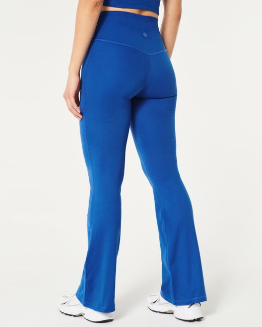 Hollister Blue Gilly Hicks Active Recharge High Rise Flare Leggings