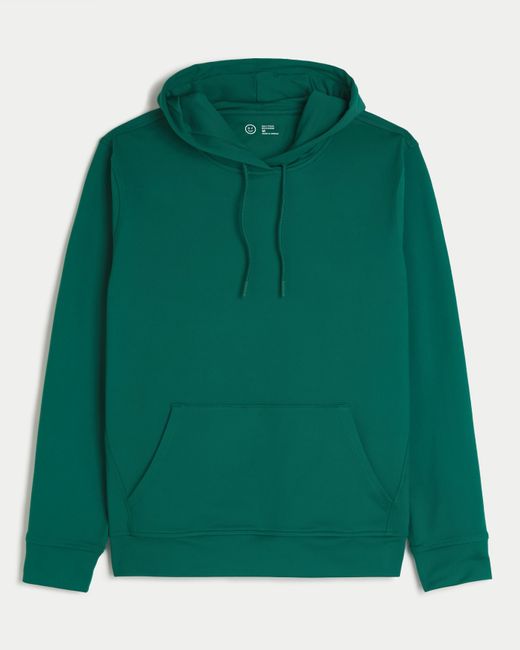 Hollister Green Gilly Hicks Active Recharge Hoodie for men