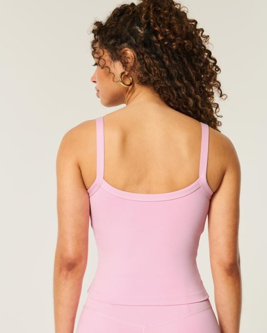 Hollister Pink Gilly Hicks Active Recharge Graphic Tank