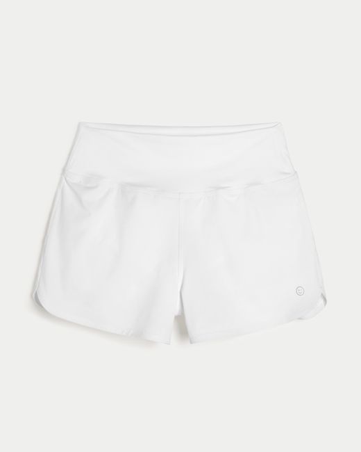Hollister White Gilly Hicks Active Laufshorts