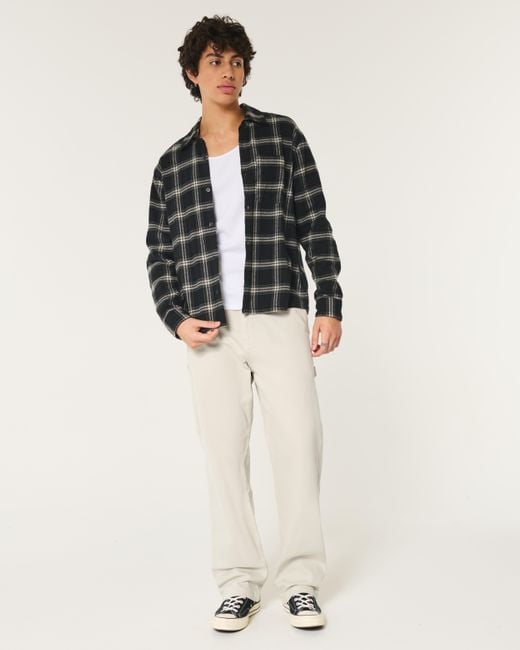 Hollister Natural Baggy Painter Jeans for men