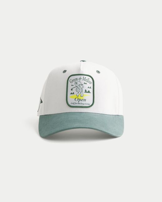 Hollister Blue Golf Graphic Baseball Hat for men