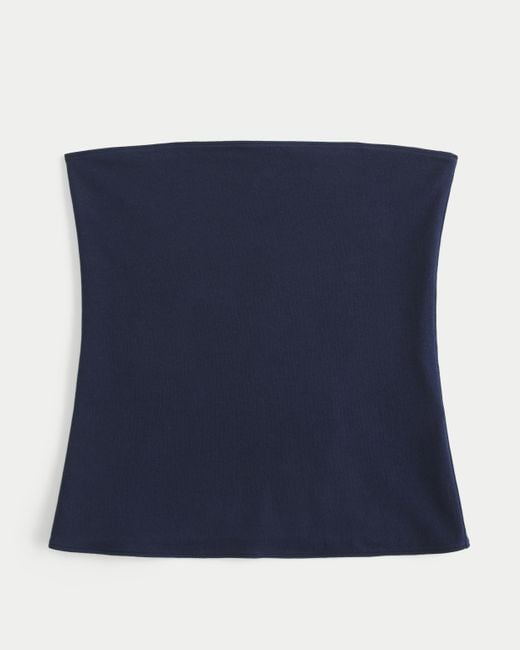 Hollister Blue Taylor Reversible Tube Top