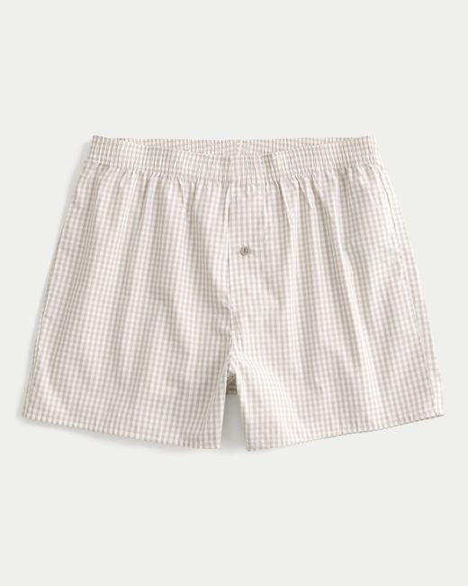 Hollister Natural Cotton Boxer Shorts for men