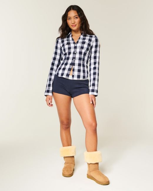 Hollister Blue Oxford Icon Shirt