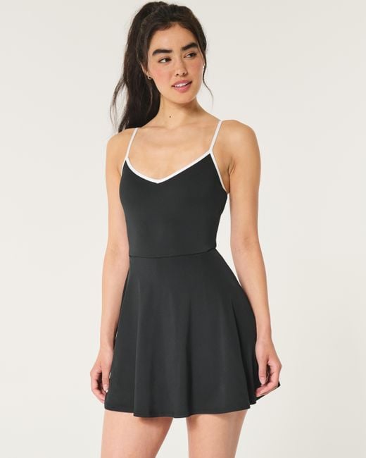 Hollister Black Gilly Hicks Active Gameday Dress