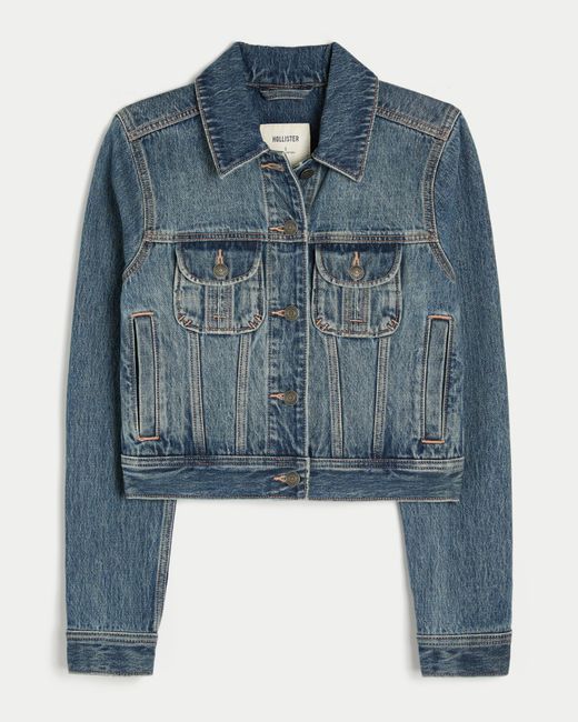 Hollister Blue Denim Jacket