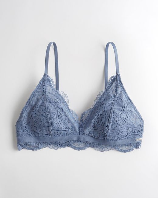 gilly hicks lace triangle bralette