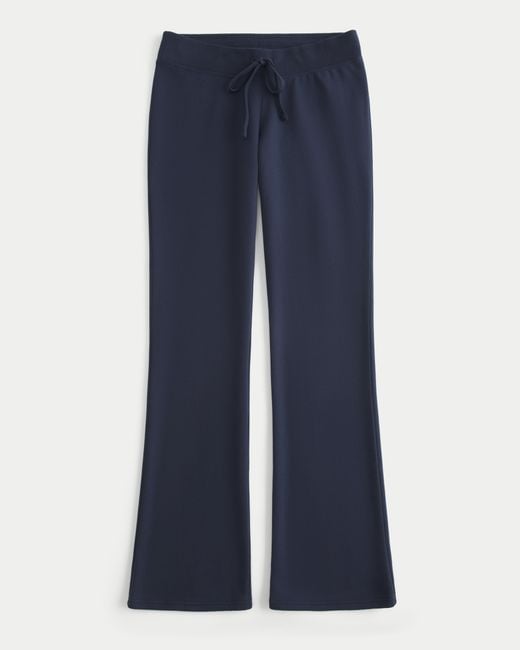 Hollister Blue Bootcut Sweatpants