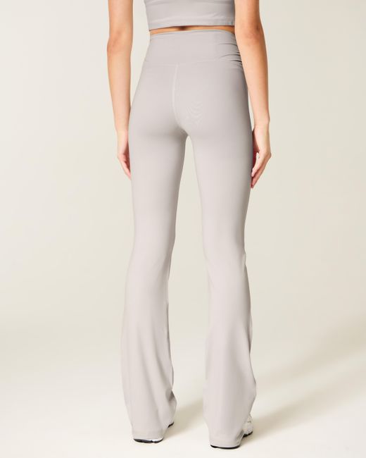 Hollister White Gilly Hicks Active Recharge Wrap Waist Boot Leggings