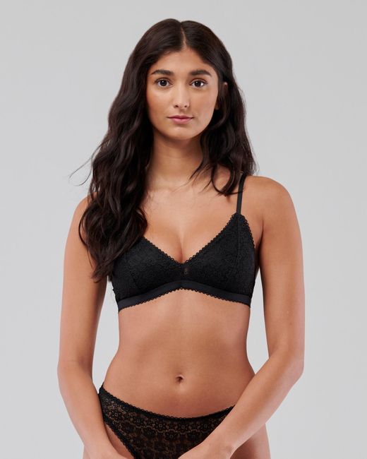 gilly hicks lace triangle bralette