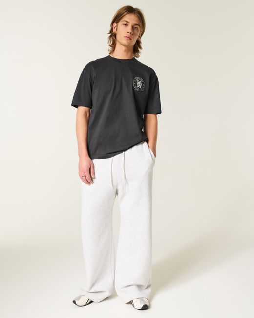 Hollister Black Chelsea Fc Graphic Tee for men