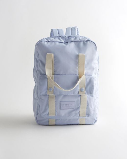 Hollister Blue Utility Backpack