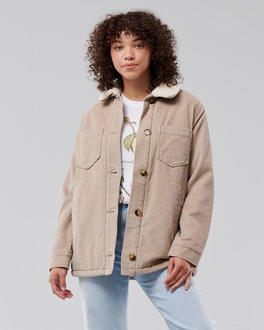 Hollister sherpa cardigan hotsell