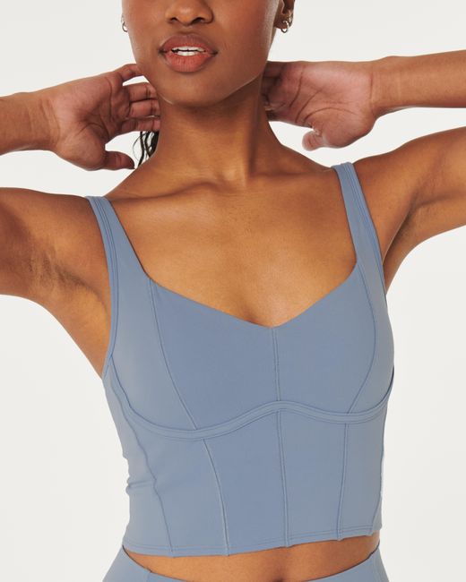 Hollister Blue Gilly Hicks Active Boost-Tanktop