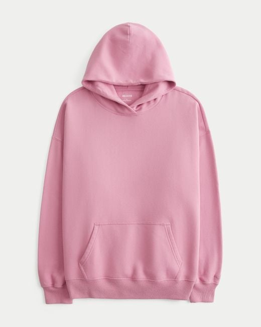 Hollister Pink Oversized Hoodie