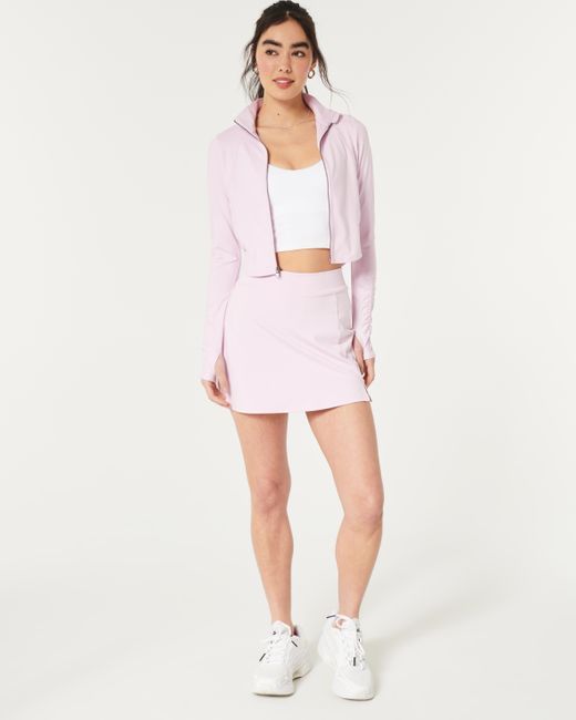 Hollister Pink Gilly Hicks Active Recharge Skortie in A-Linie
