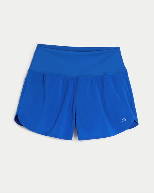 Hollister Blue Gilly Hicks Active Lined Shorts 3"