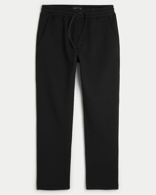 Hollister Black Straight Sweatpants for men
