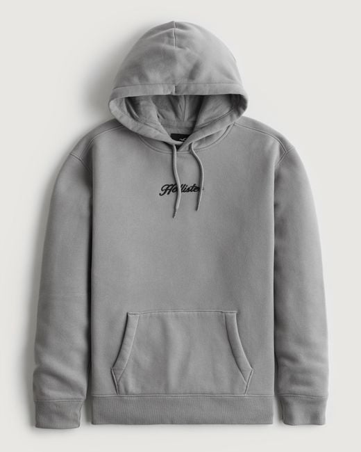 Gray hollister hoodie store