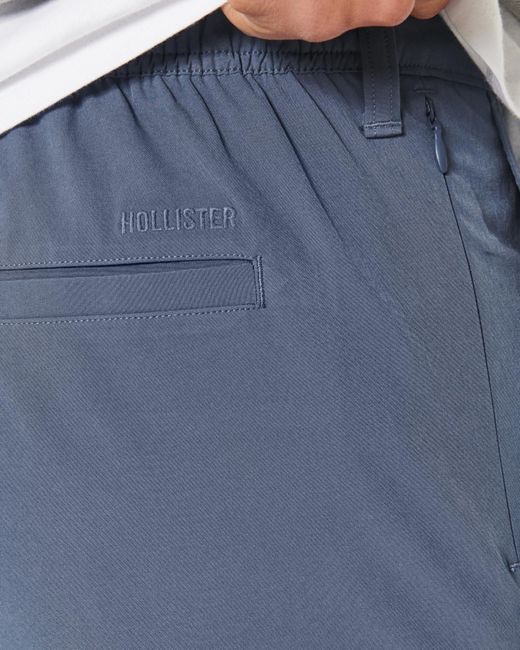 Hollister Flex-Waist-Hybrid-Shorts, 18 cm in Blue für Herren