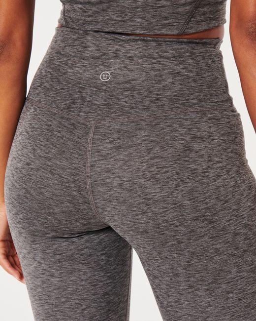 Hollister Gray Gilly Hicks Active Recharge High-rise 7/8 Leggings