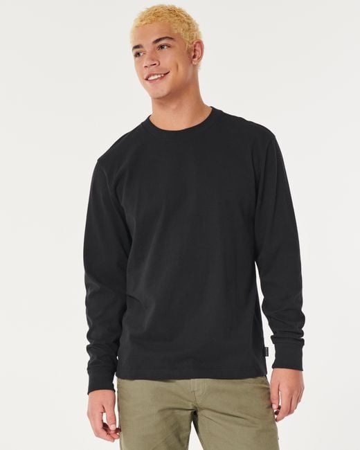Heavy cotton crew top neck t shirt