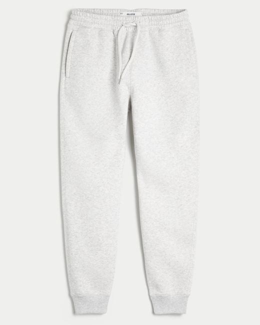 Hollister Hollister Wohlfühl-Jogger aus Fleece in White für Herren
