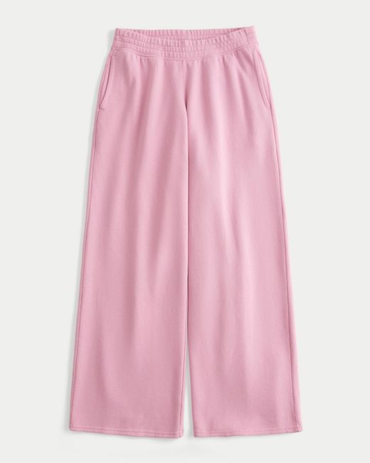 Hollister Pink Baggy Sweatpants