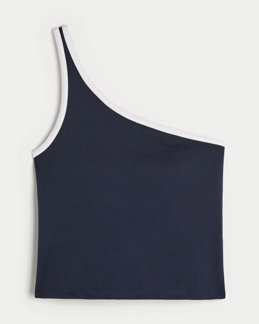 Hollister Blue Gilly Hicks Active Recharge One-shoulder Tank