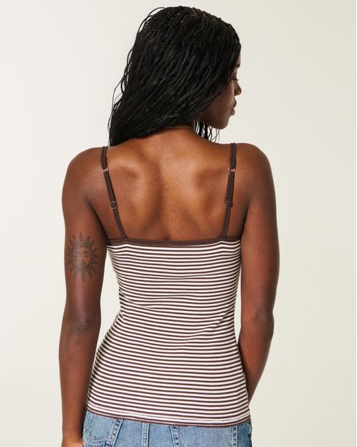 Hollister Multicolor Henley Cami