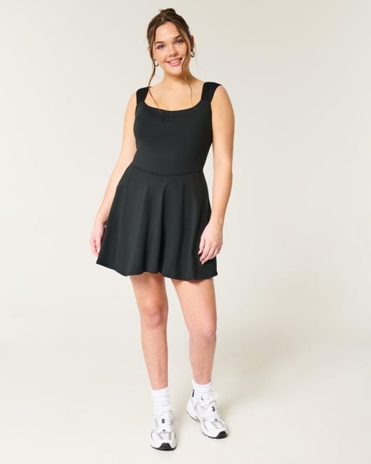 Hollister Black Gilly Hicks Active Cinch Dress