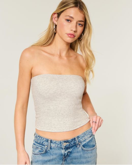 Hollister Natural Must-have Basics Tube Top