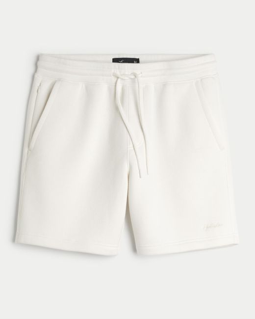 Hollister Hollister Wohlfühl-Shorts aus Fleece, 18 cm in Natural für Herren