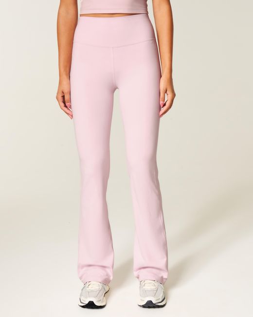Hollister Pink Gilly Hicks Active Recharge Bootcut Leggings