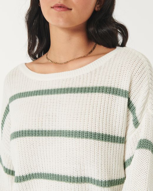 Hollister Natural Easy Crew Sweater