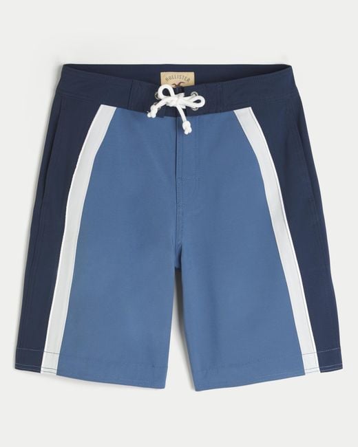 Hollister Blue Swim Boardshorts for men