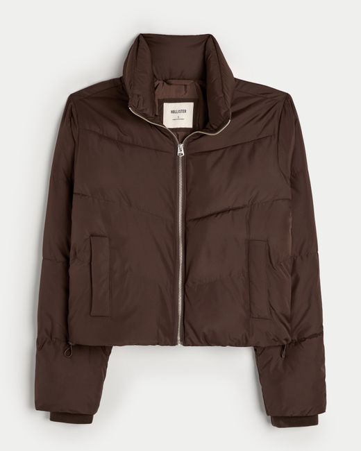 Hollister padded jacket on sale