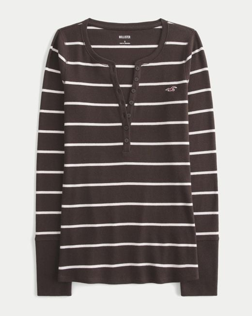 Hollister Multicolor Long-sleeve Icon Henley