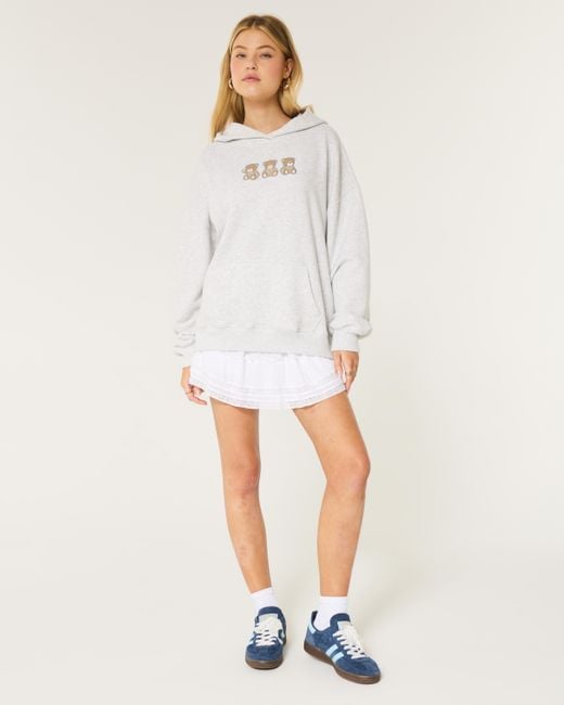 Teddy bear graphic hoodie shop