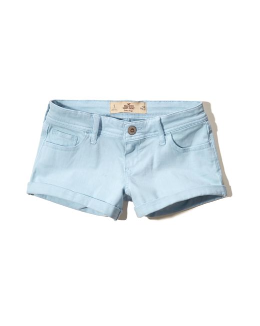 hollister shorts blue