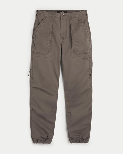Hollister Straight Flight Pants in Grey for Men Lyst UK