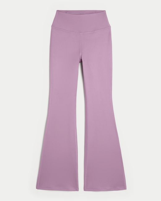 Hollister Purple Gilly Hicks Active Recharge Flare Leggings